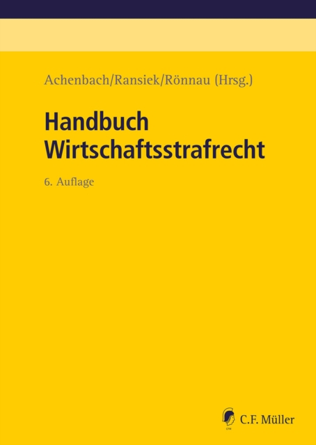 Handbuch Wirtschaftsstrafrecht, EPUB eBook