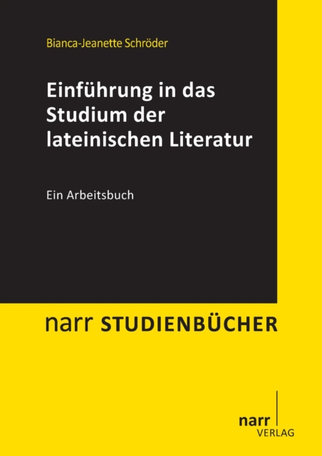 Einfuhrung in das Studium der lateinischen Literatur, PDF eBook