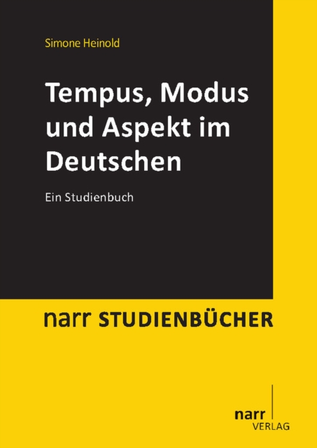 Tempus, Modus und Aspekt im Deutschen : Ein Studienbuch, PDF eBook