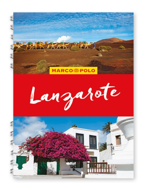 Lanzarote Marco Polo Travel Guide - with pull out map, Spiral bound Book