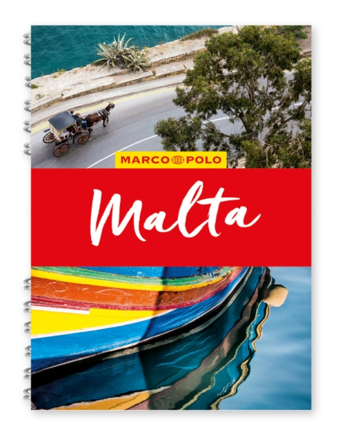 Malta Marco Polo Travel Guide - with pull out map, Spiral bound Book