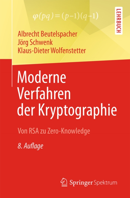 Moderne Verfahren der Kryptographie : Von RSA zu Zero-Knowledge, EPUB eBook