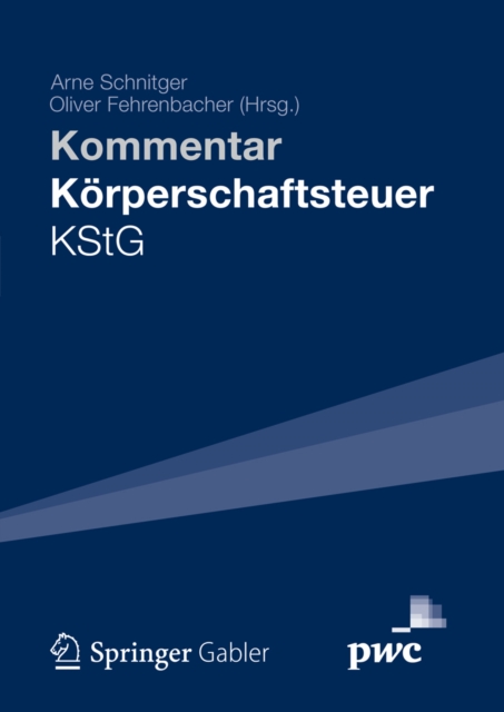 Kommentar Korperschaftsteuer KStG : Kommentar, PDF eBook