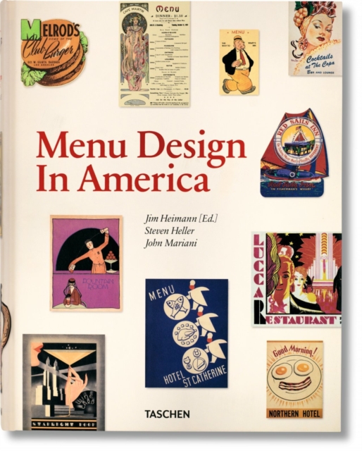 Menu Design in America. 1850–1985, Hardback Book