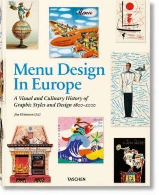 Menu Design in Europe, Hardback Book