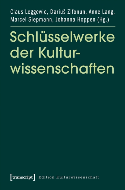 Schlusselwerke der Kulturwissenschaften, PDF eBook