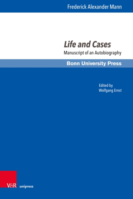 Life and Cases : Manuscript of an Autobiography, PDF eBook
