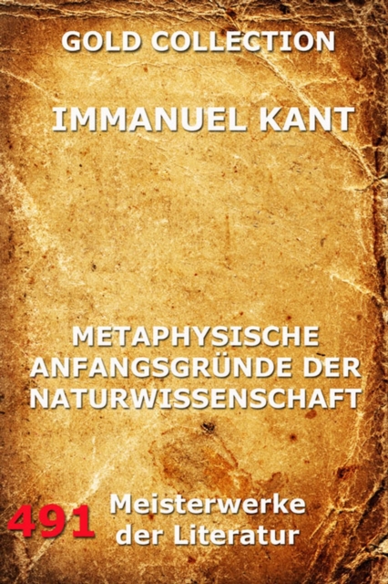 Metaphysische Anfangsgrunde der Naturwissenschaft, EPUB eBook