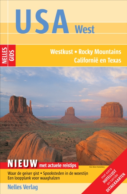 Nelles Gids USA West : Westkust, Rocky Mountains, Californie en Texas, PDF eBook