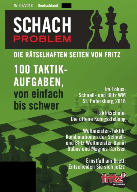 Schach Problem Heft #03/2019 : Die ratselhaften Seiten von Fritz, PDF eBook