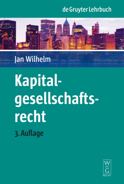 Kapitalgesellschaftsrecht, PDF eBook