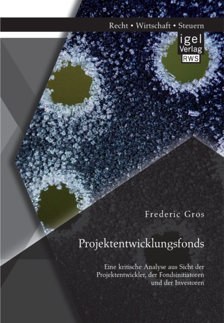 Projektentwicklungsfonds: Eine kritische Analyse aus Sicht der Projektentwickler, der Fondsinitiatoren und der Investoren, PDF eBook