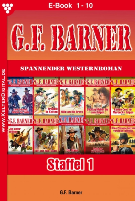 E-Book 1-10 : G.F. Barner Staffel 1 - Western, EPUB eBook
