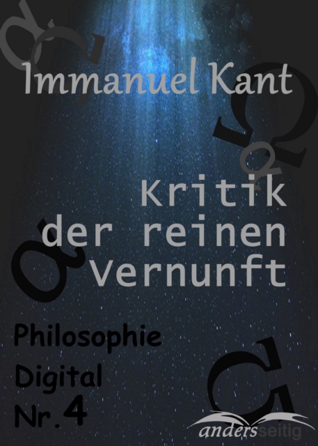 Kritik der reinen Vernunft : Philosophie Digital Nr. 4, EPUB eBook