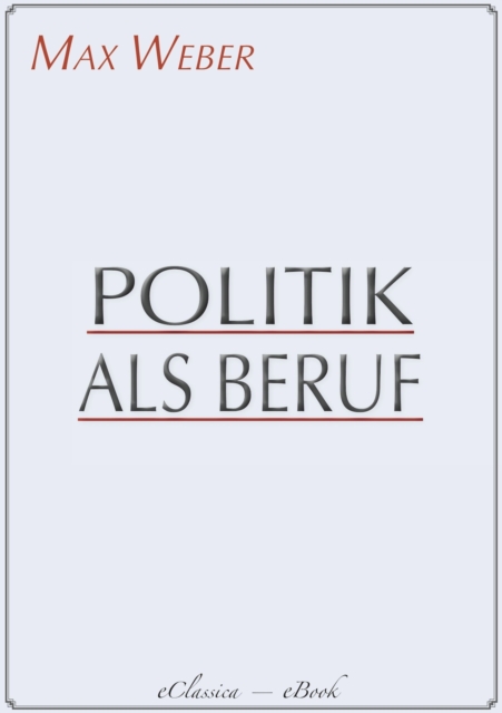 Politik als Beruf, EPUB eBook