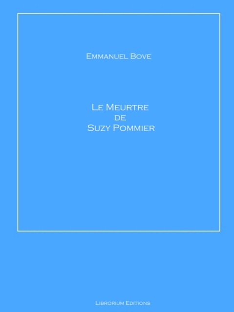 Le Meurtre de Suzy Pommier, EPUB eBook
