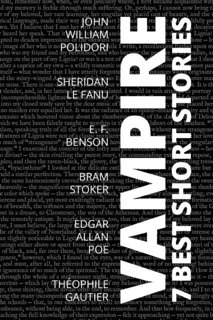 7 best short stories - Vampire, EPUB eBook
