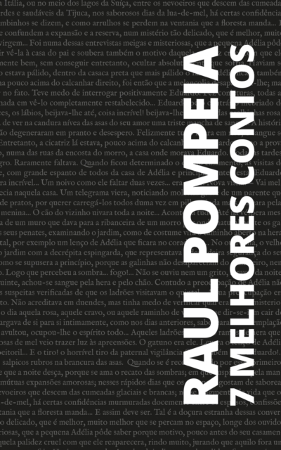 7 melhores contos de Raul Pompeia, EPUB eBook