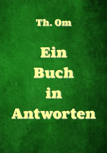 Ein Buch in Antworten, EPUB eBook