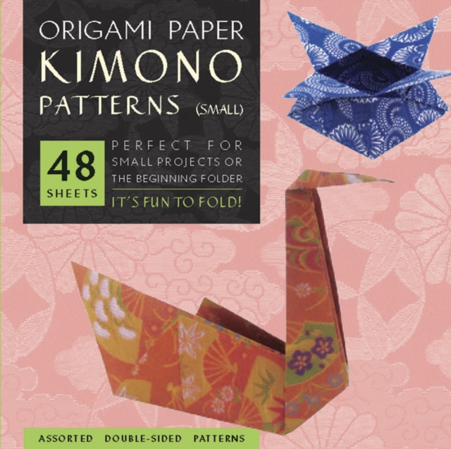 Origami Paper - Kimono Patterns - Small 6 3/4" - 48 Sheets : Tuttle Origami Paper: Origami Sheets Printed with 8 Different Designs: Instructions for 6 Projects Included, Notebook / blank book Book