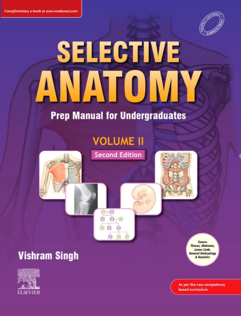 Selective Anatomy Vol 2, 2nd Edition-E-book : Preparatory manual for undergraduates, EPUB eBook