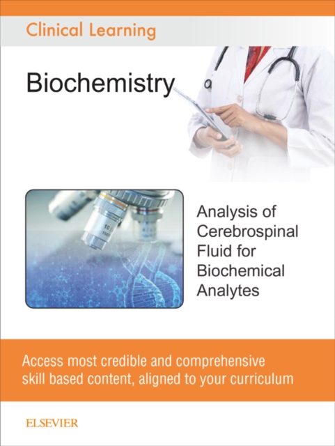 Analysis of Cerebrospinal Fluid for Biochemical Analytes, EPUB eBook
