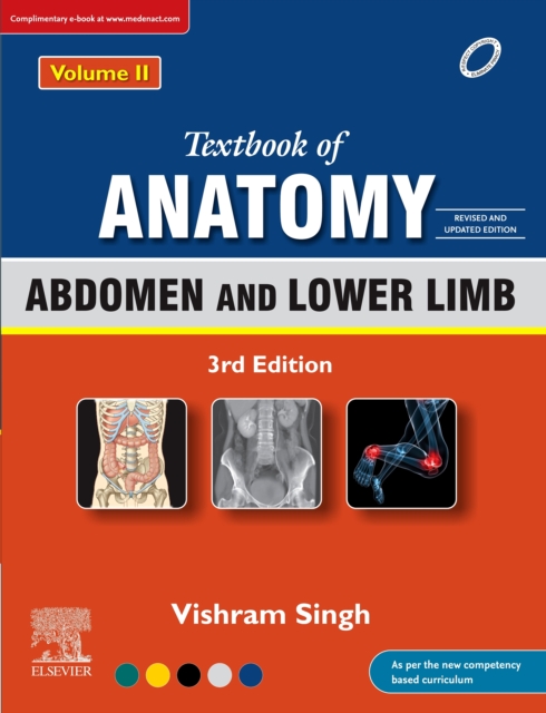 Textbook of Anatomy: Abdomen and Lower Limb, Vol 2, 3rd Updated Edition - eBook, EPUB eBook