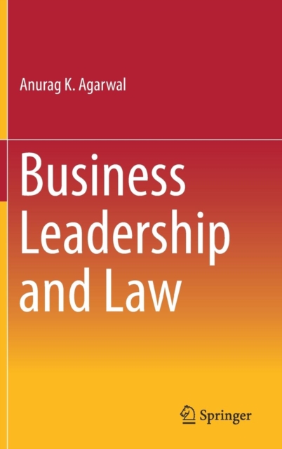 Business Leadership and Law, Hardback Book