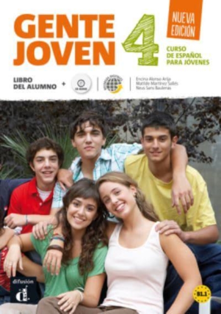 Gente Joven 4 - Nueva edicion : Libro del alumno + audio download (B1.1), Multiple-component retail product Book