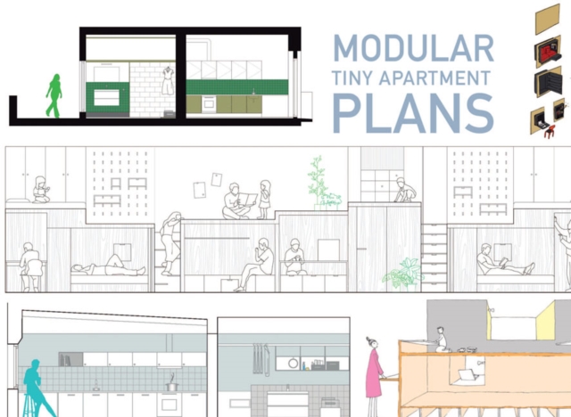 Modular Tiny Apartment Plans, Hardback Book