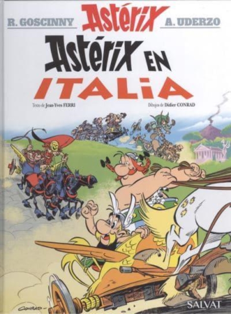 Asterix in Spanish : Asterix en Italia, Hardback Book