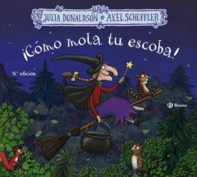 Julia Donaldson Books in Spanish : Como mola tu escoba!, Hardback Book