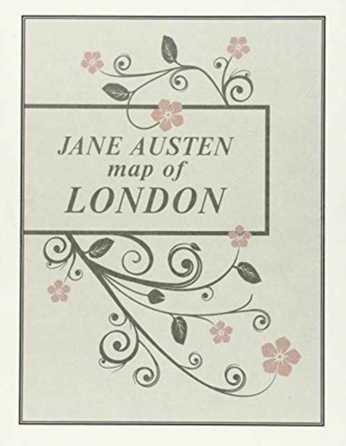Jane Austen Map of London, Sheet map, folded Book