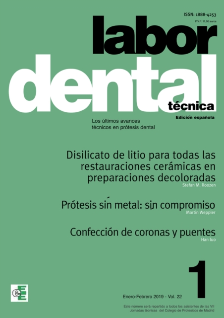 Labor Dental Tecnica Vol.22 Ene-Feb 2019 nÂº1, EPUB eBook