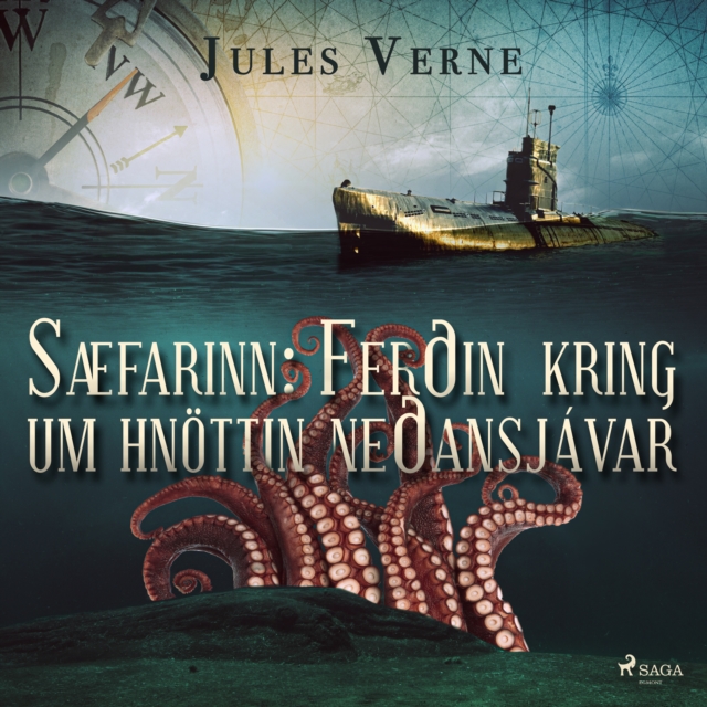 Saefarinn: Ferðin kring um hnottin neðansjavar, eAudiobook MP3 eaudioBook