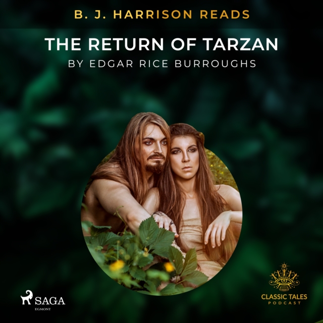 B. J. Harrison Reads The Return of Tarzan, eAudiobook MP3 eaudioBook