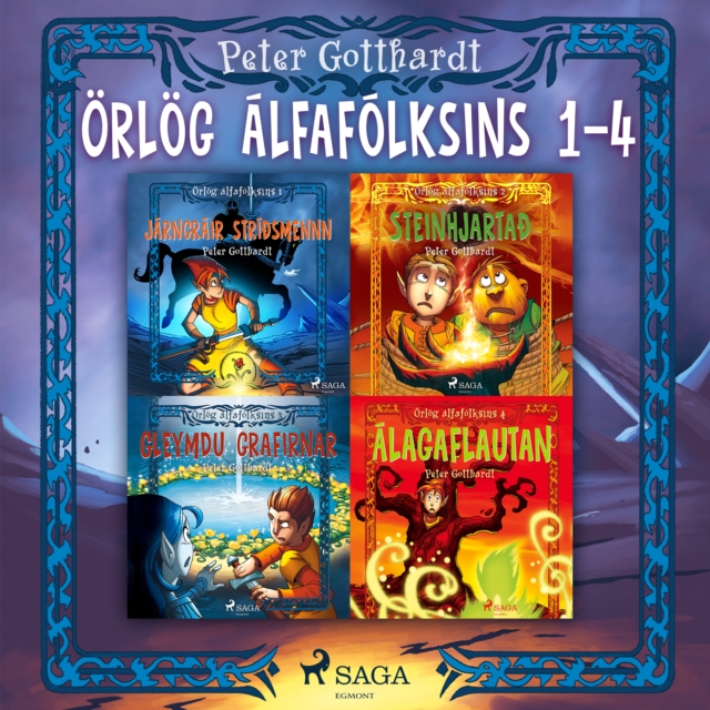 Orlog alfafolksins 1-4, eAudiobook MP3 eaudioBook