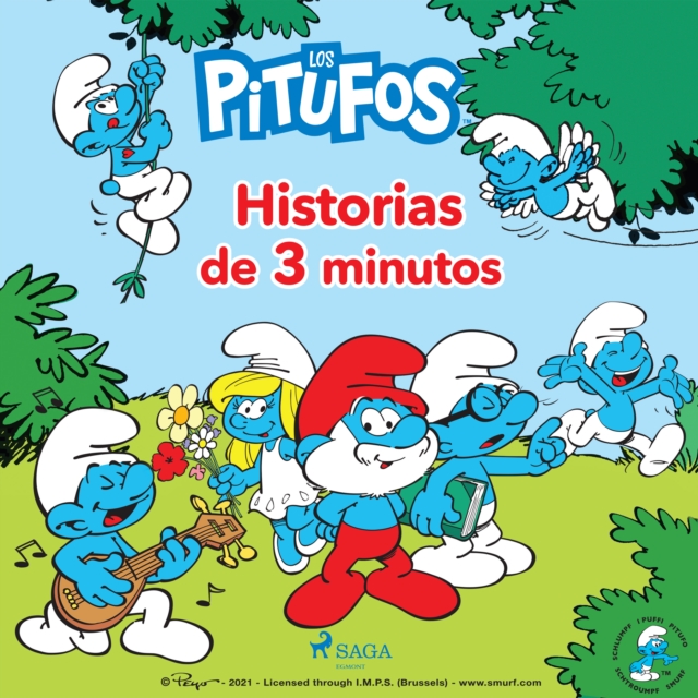 Los Pitufos - Historias de 3 minutos, eAudiobook MP3 eaudioBook