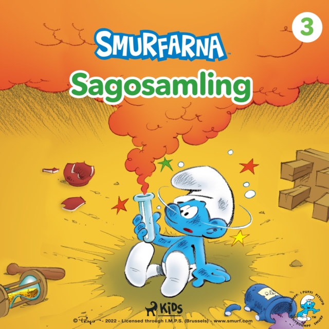 Smurfarna - Sagosamling 3, eAudiobook MP3 eaudioBook