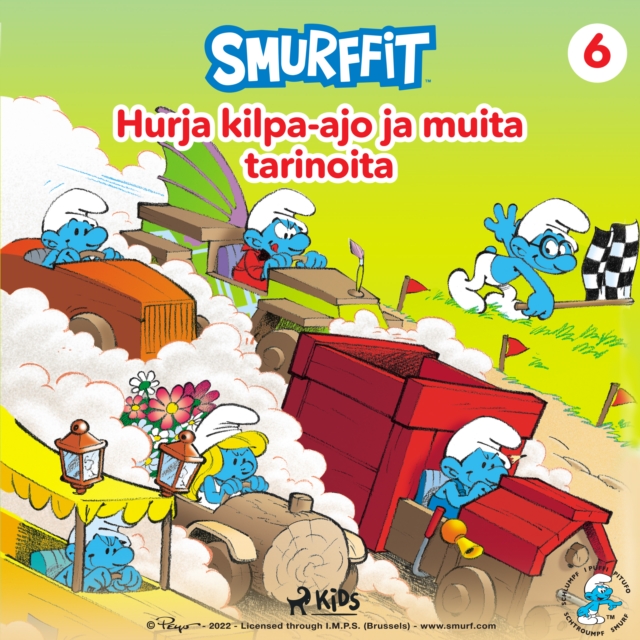 Smurffit - Hurja kilpa-ajo ja muita tarinoita, eAudiobook MP3 eaudioBook