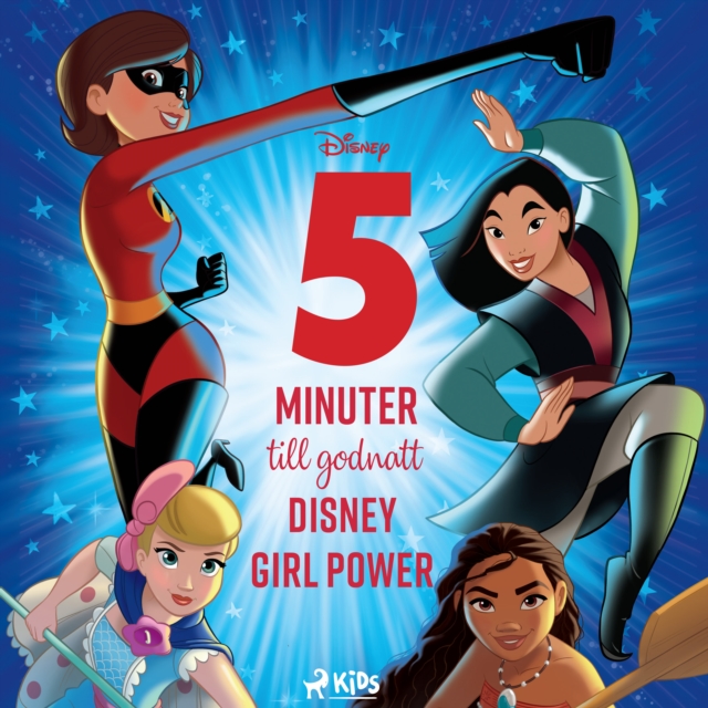 5 minuter till godnatt - Disney Girl Power, eAudiobook MP3 eaudioBook