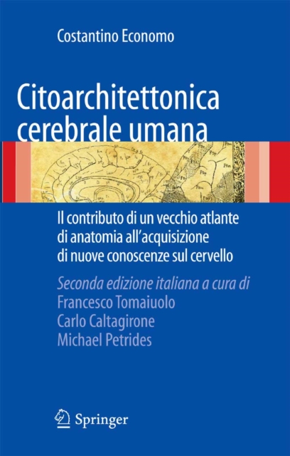 Citoarchitettonica cerebrale umana : Il contributo di un vecchio atlante di anatomia all'acquisizione delle nuove conoscenze sul  cervello., PDF eBook