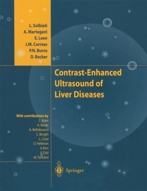 Contrast-Enhanced Ultrasound of Liver Diseases, PDF eBook