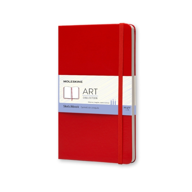 Moleskine Large Sketch Book Red, Notebook / blank book Book