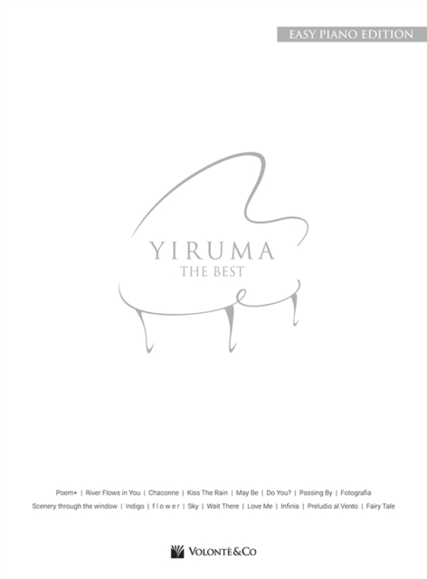 Yiruma The Best - Easy Piano Edition, Sheet music Book
