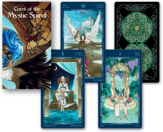 Tarot of the Mystic Spiral 78 Card Tarot Deck, Cards Book