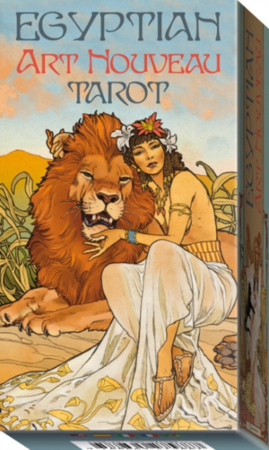 Egyptian Art Nouveau Tarot, Cards Book