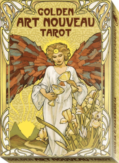 Golden Art Nouveau Tarot Grand Trumps, Cards Book