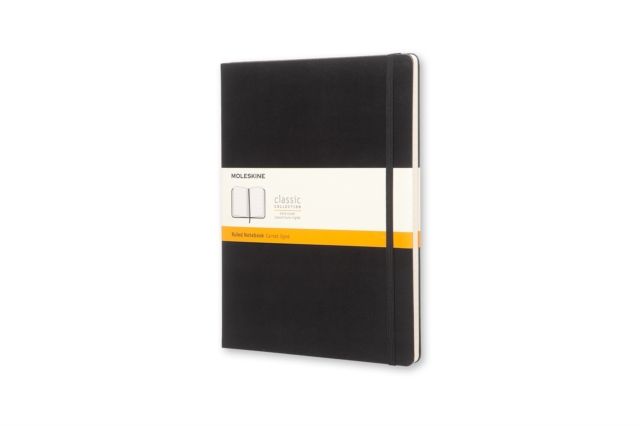 Moleskine Extra Large Ruled Notebook Hard Black, Notebook / blank book Book
