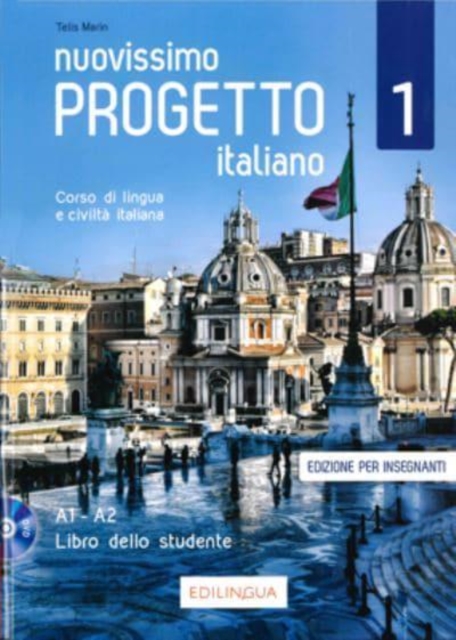 Nuovissimo Progetto italiano 1 : Libro dello studente + DVD, DVD-ROM Book